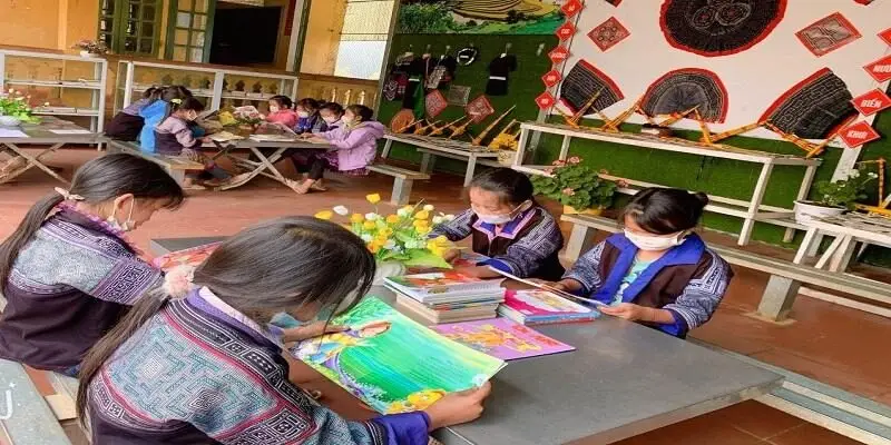 Lý tưởng chính của chiến dịch tài trợ sách cho trẻ em vùng núi